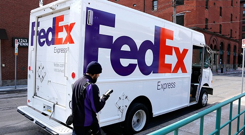 Item is On FedEx Vehicle For Delivery Meaning and explanation 