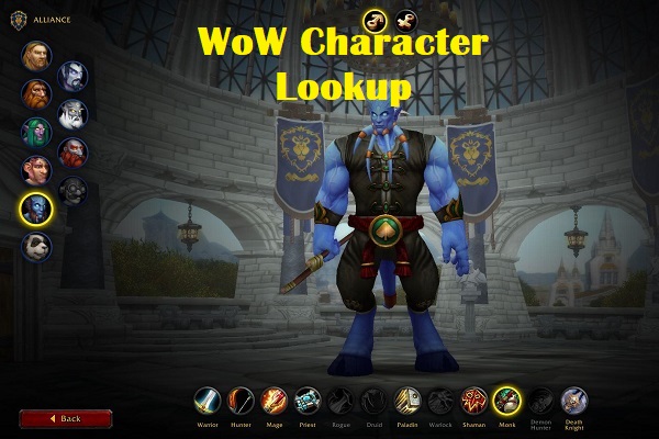 WoW Character Lookup